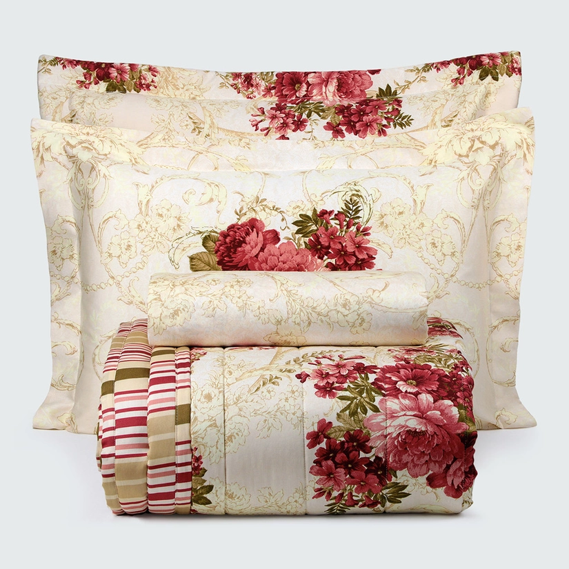 Kit Cama Belle Deschamps 7 peças