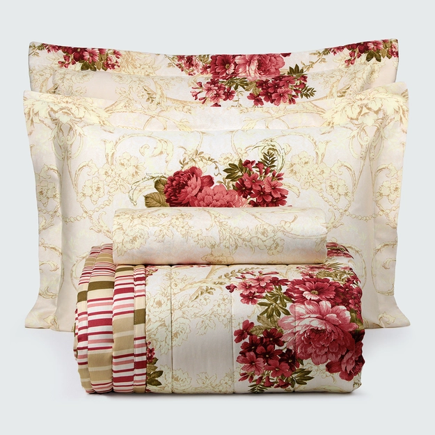 Kit Cama Belle Deschamps 7 peças