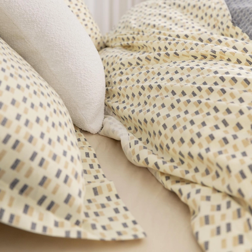 Kit Cama Algodão Egípcio Acetinado Renton
