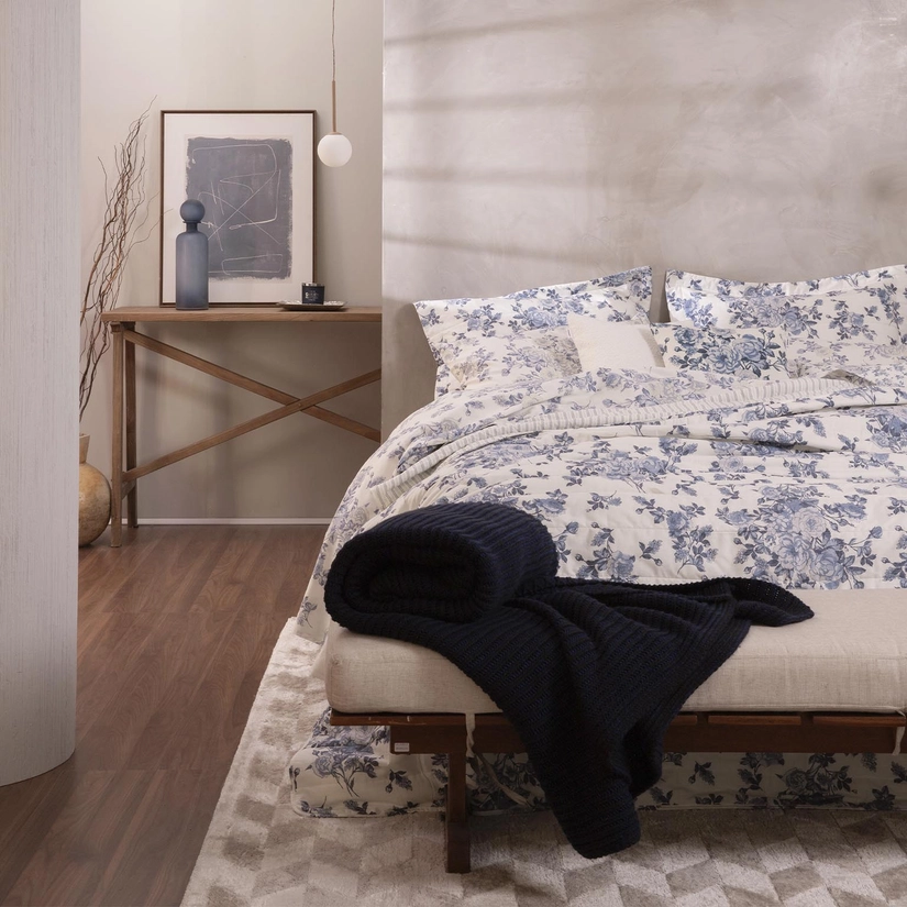 Manta Tricot Fio Tinto Comfort Oslo