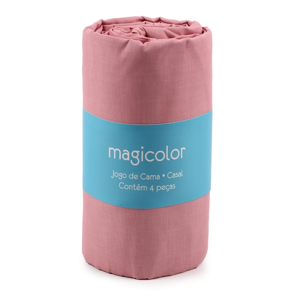 Jogo de Lençol 150 Fios 100% Algodão Aquarela