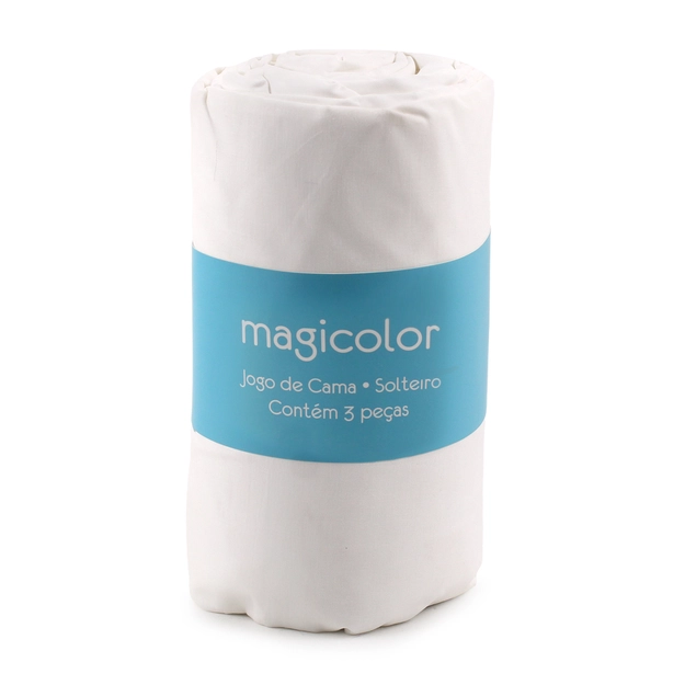Jogo de Lençol 150 Fios 100% Algodão Aquarela