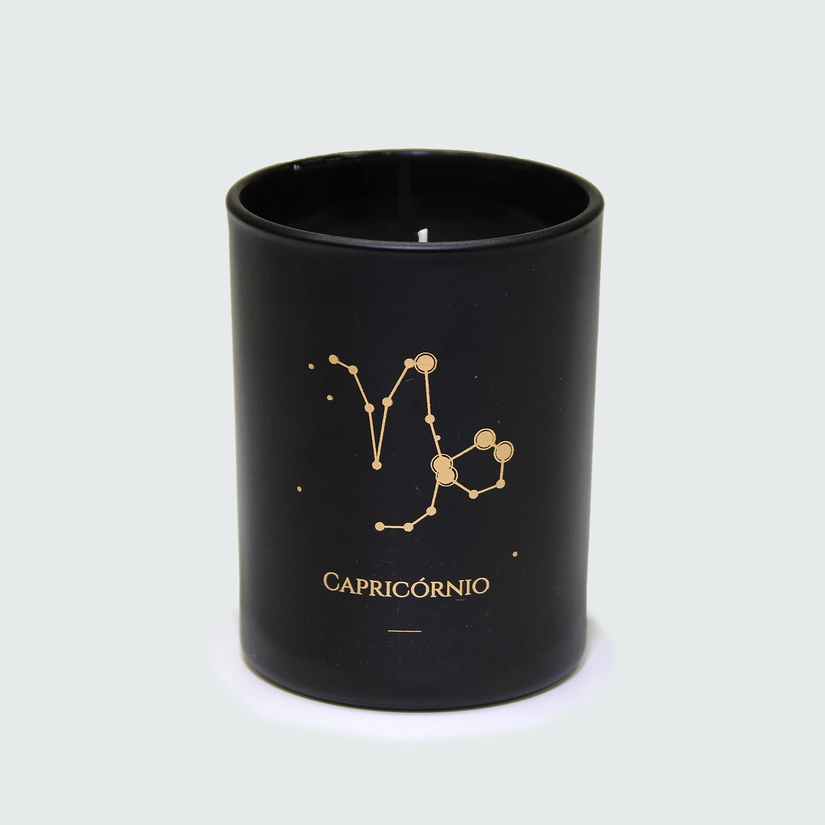 Vela Zodíaco Lavanda Capricórnio