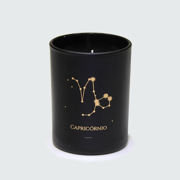 Vela Zodíaco Lavanda Capricórnio