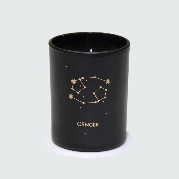 Vela Zodíaco Lavanda Câncer