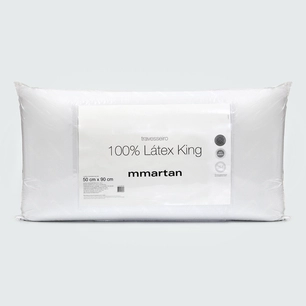 Travesseiro Látex Natural Suporte Firme Seringueira