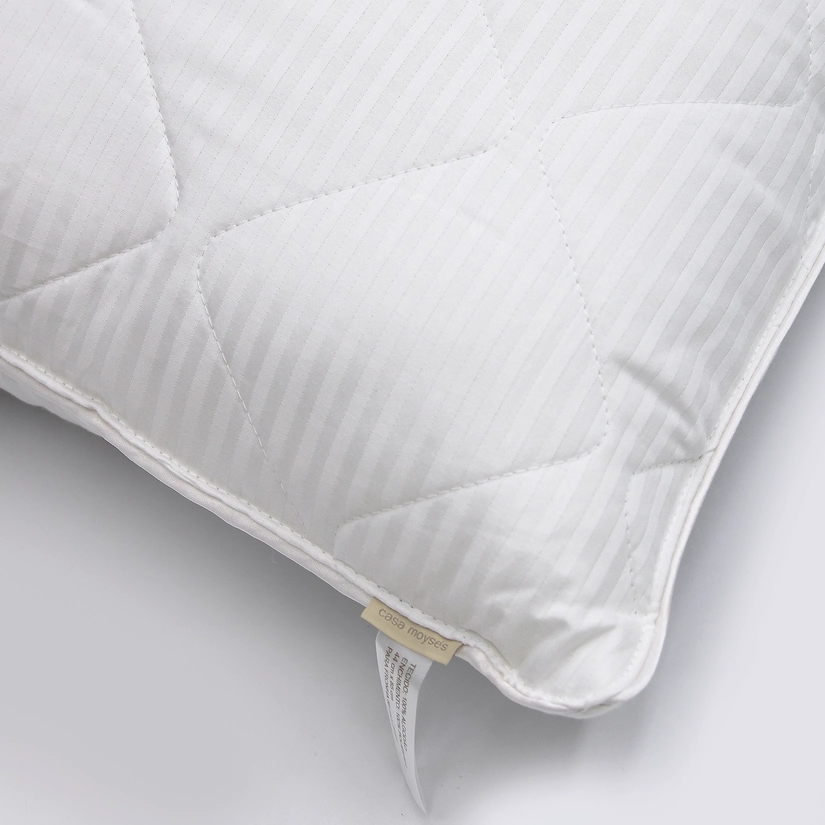 Travesseiro Fio Egípcio Maquinetado Suporte Extra Macio Conforto