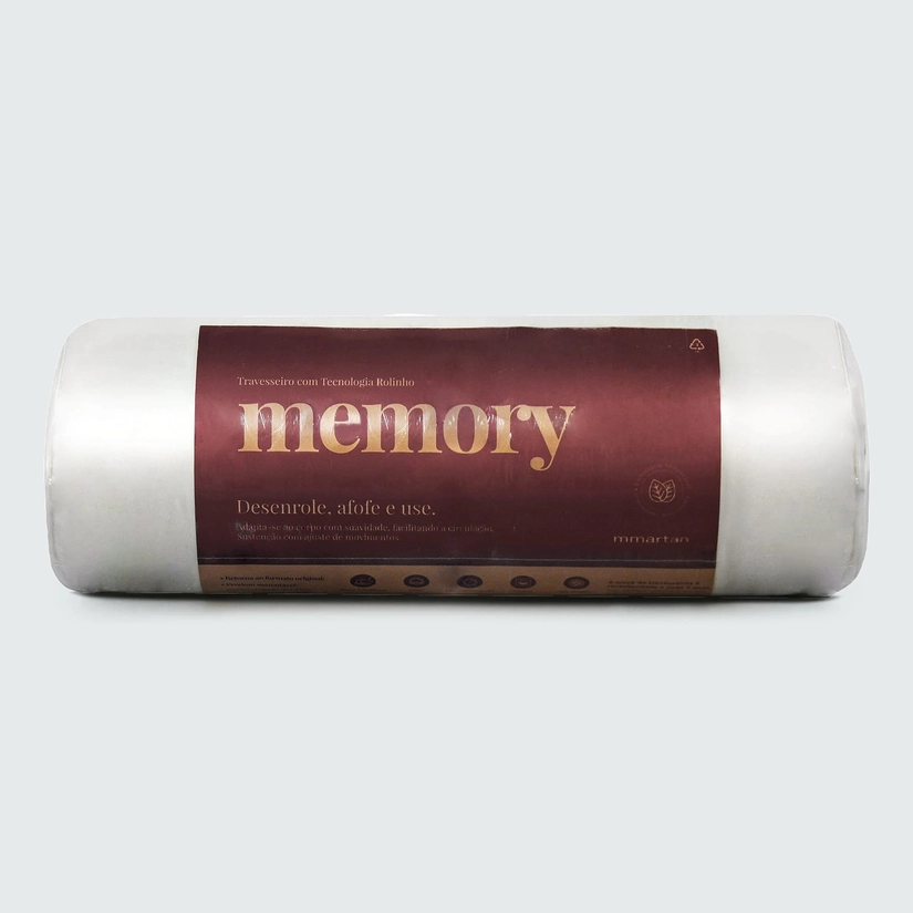 Travesseiro Suporte Firme/Extra Firme Memory