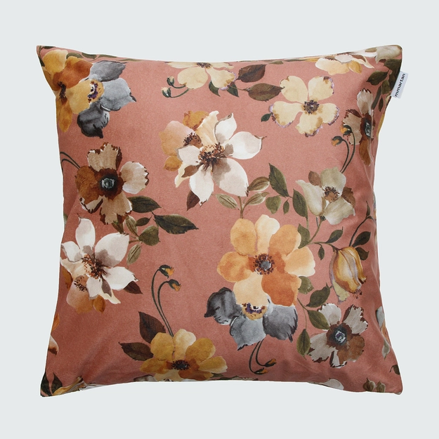 Capa de Almofada Aveludada Blossom 45cm x 45cm