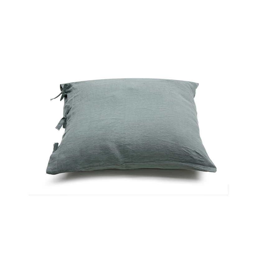 Capa de Almofada Quadrada Linho Natural Decor 45cm x 45cm