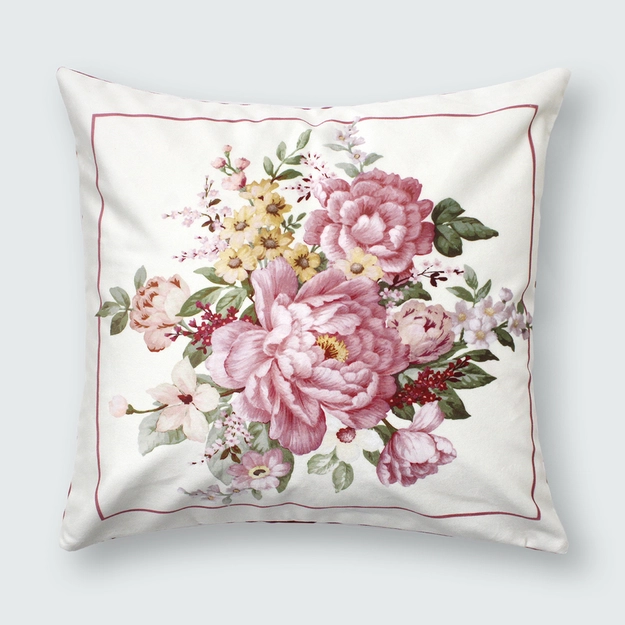 Capa de Almofada Aveludada Dupla Face Amanda 43cm × 43cm