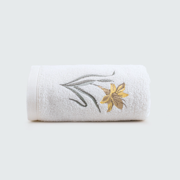 Toalha de Lavabo Fio Penteado 100% Algodão Lirio