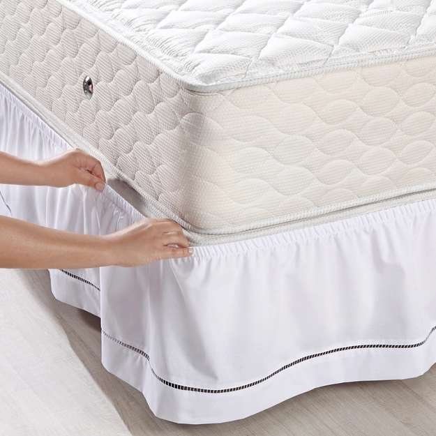 Saia para Cama Box Percal 180 Fios Veste Fácil
