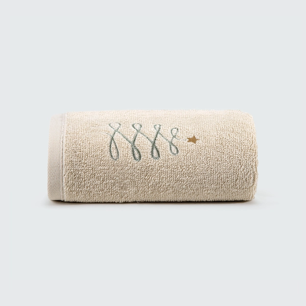 Toalha de Lavabo Fio Penteado 100% Algodão Stella