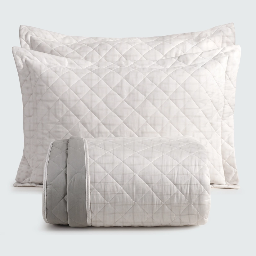 Kit Colcha Percal 100% Algodão Tokyo