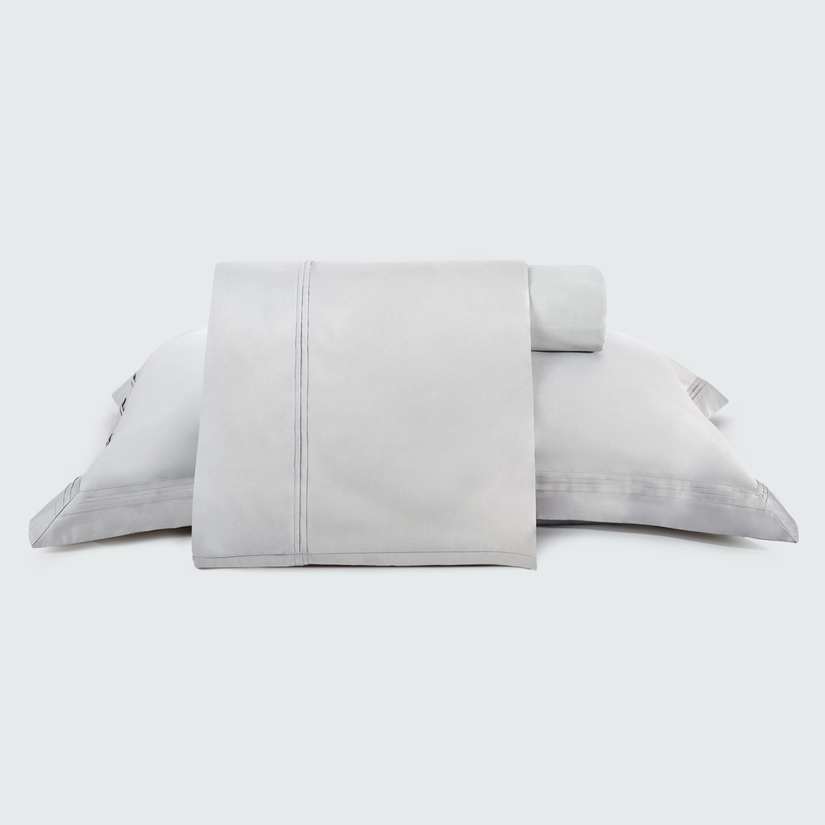 Jogo de Lençol Cetim 300 Fios 100% Algodão Genova