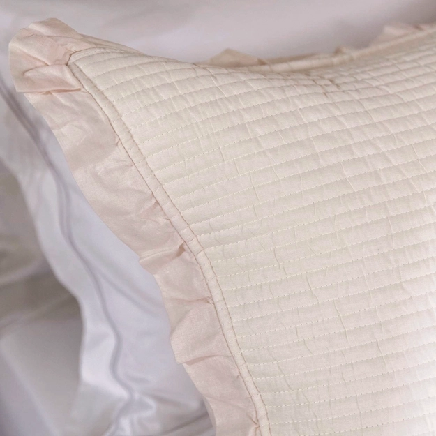 Kit Colcha Matelassê com Babados Olivia