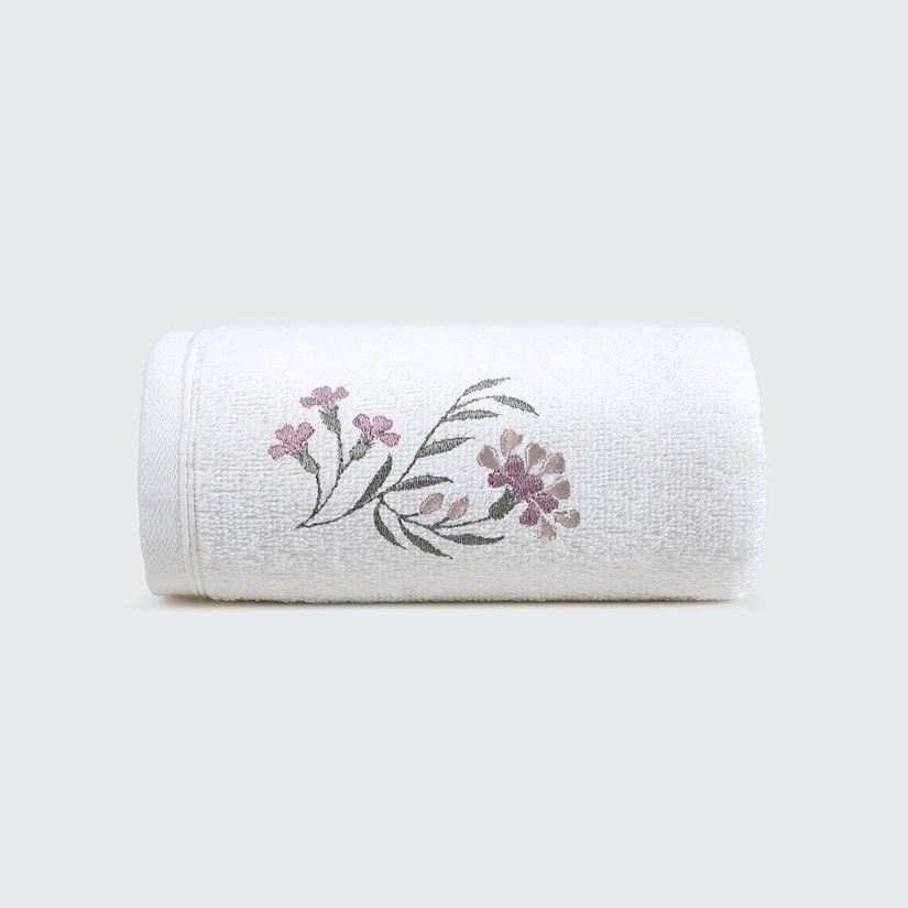 Toalha de Lavabo Fio Penteado 100% Algodão Lisa