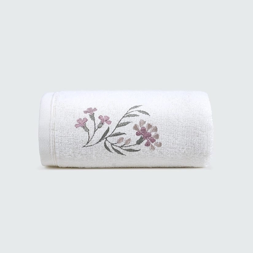 Toalha de Lavabo Fio Penteado 100% Algodão Lisa