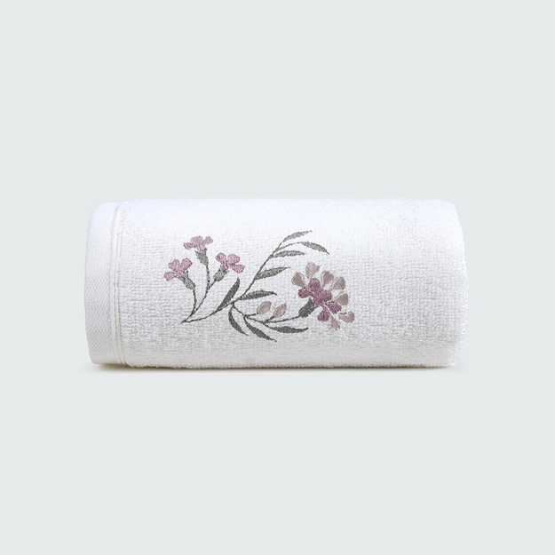 Toalha de Lavabo Fio Penteado 100% Algodão Lisa