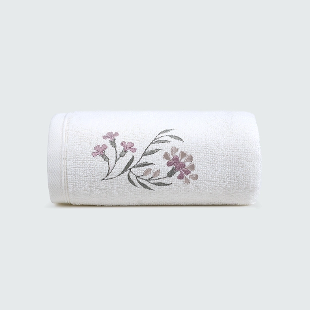 Toalha de Lavabo Fio Penteado 100% Algodão Lisa