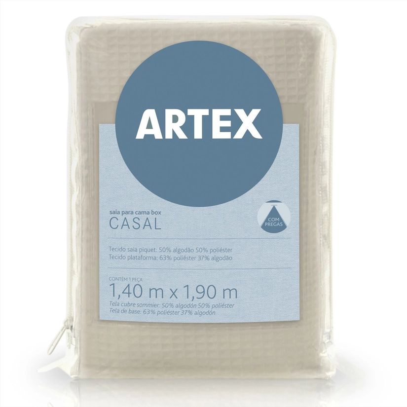 Saia para Cama Box Piquet Complements