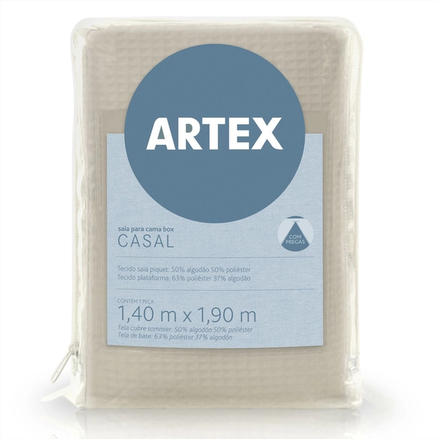 Saia para Cama Box Piquet Complements