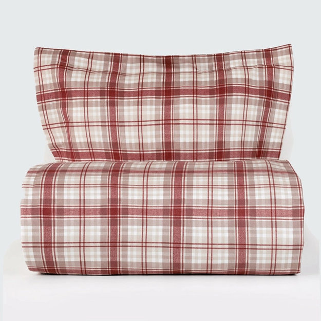 Kit Capa de Edredom Shiny Madras