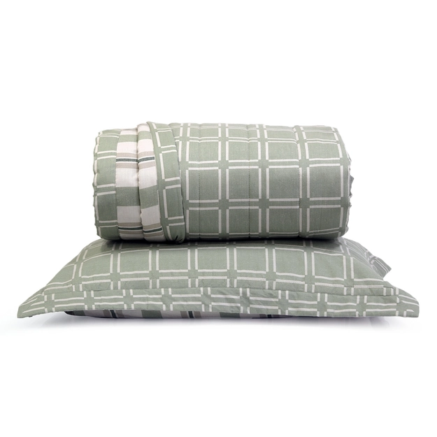 Kit Colcha Percal Nube