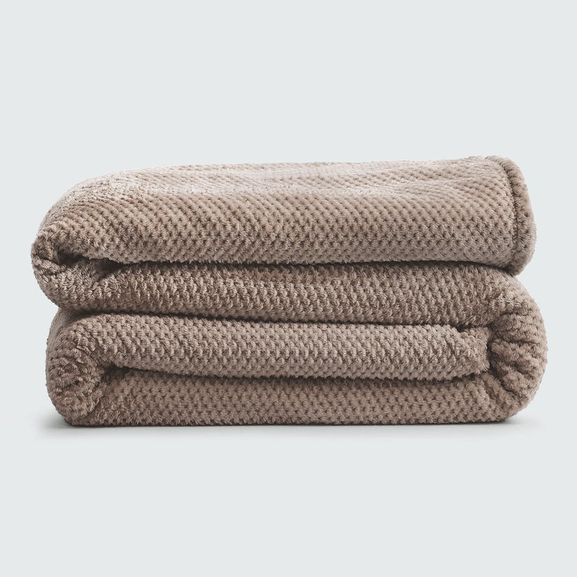 Manta Flannel Efeito Favo One for All
