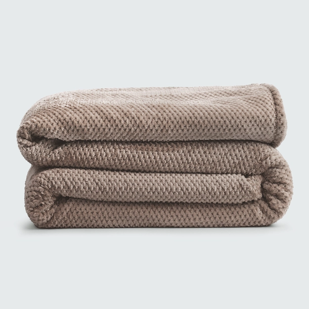 Manta Flannel Efeito Favo One for All