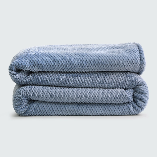 Manta Flannel Efeito Favo One for All