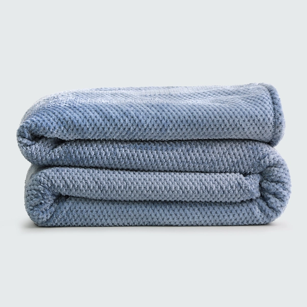 Manta Flannel Efeito Favo One for All