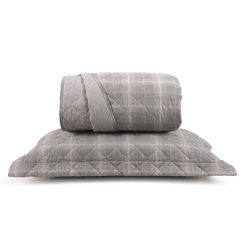 Kit Colcha Matelassê 100% Algodão Floresta