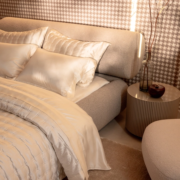 Kit Colcha de Cetim 100% Seda Luxury
