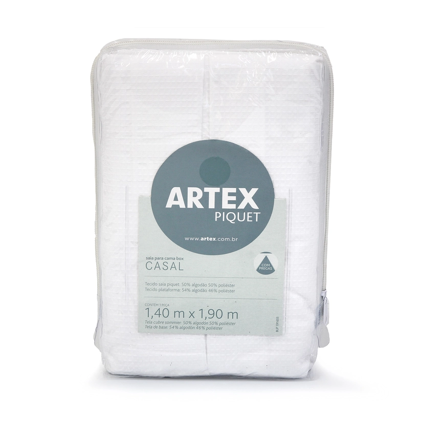 Saia para Cama Box Piquet Complements Liso