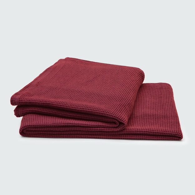 Manta  Piquet Jacquard Favo