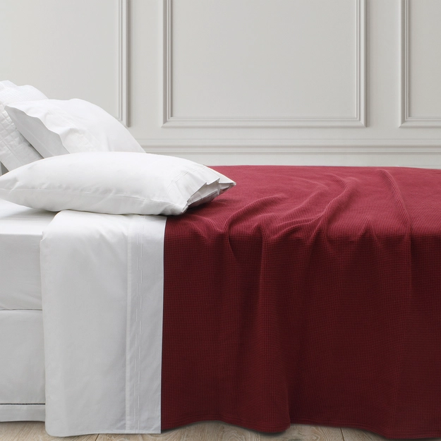 Manta  Piquet Jacquard Favo