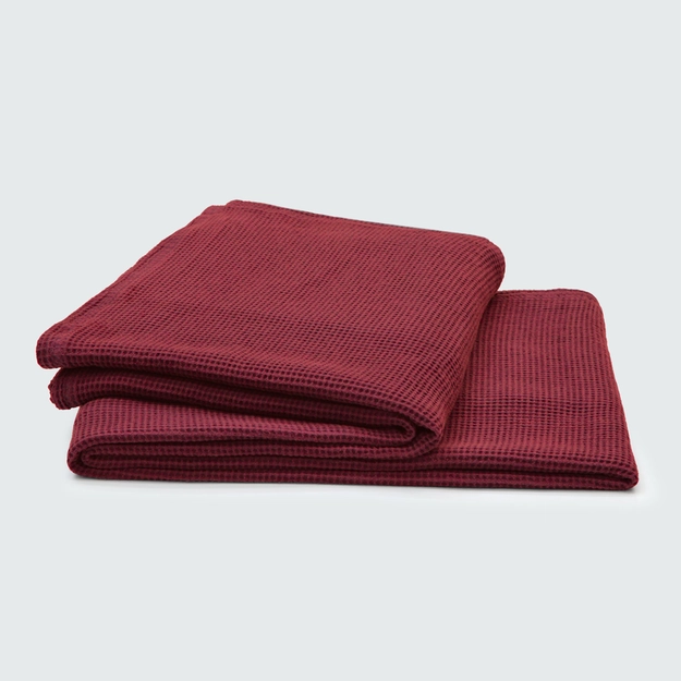 Manta  Piquet Jacquard Favo