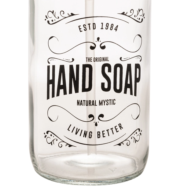 Porta-Sabonete Líquido em Vidro Hand Soap