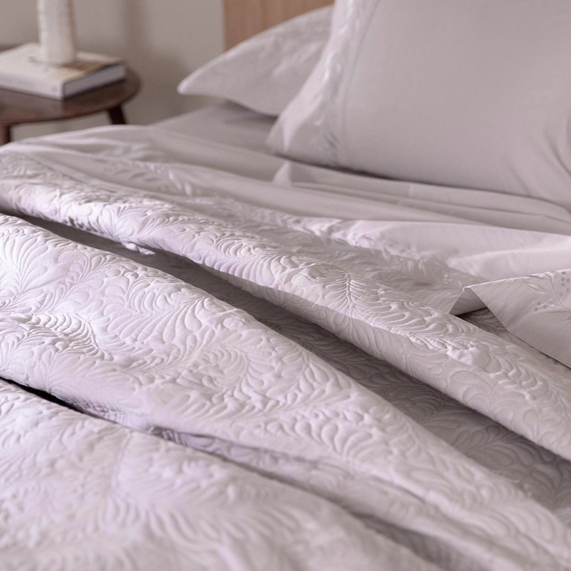 Kit Cama Bordado Essenza 7 peças