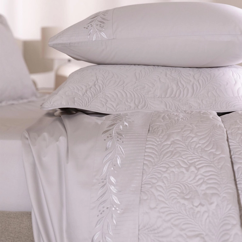 Kit Cama Bordado Essenza 7 peças