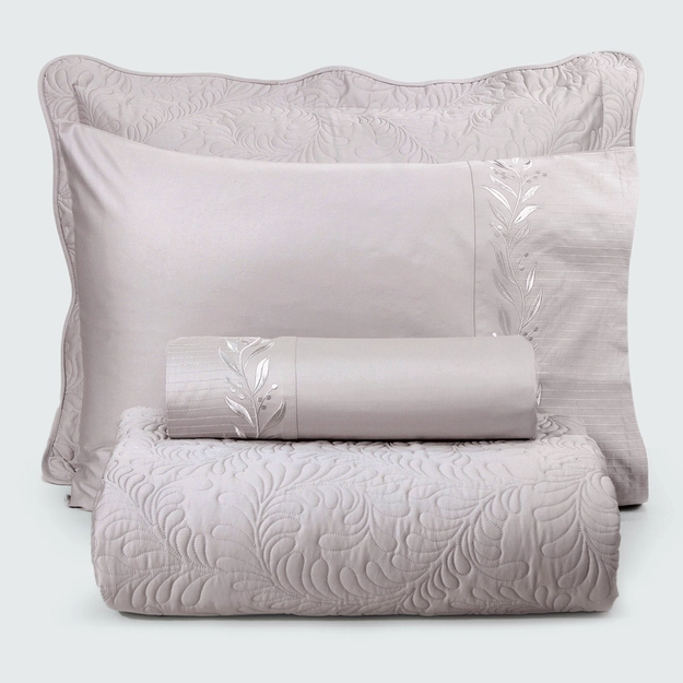 Kit Cama Bordado Essenza 7 peças