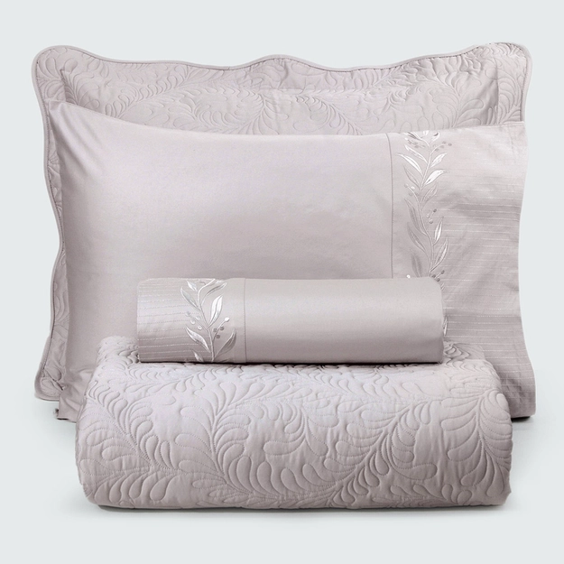 Kit Cama Bordado Essenza 7 peças