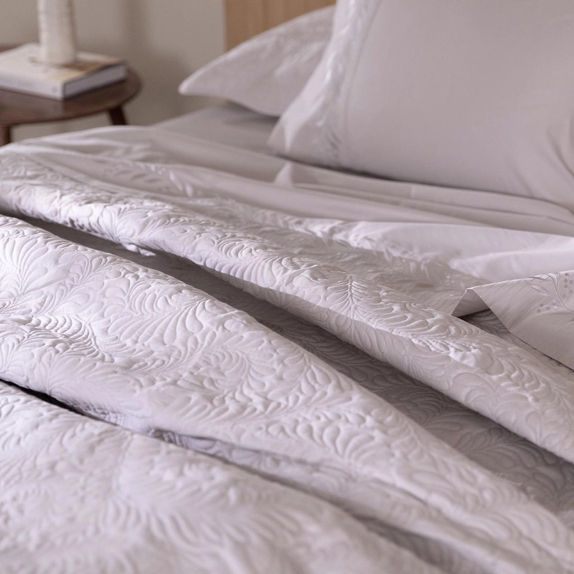 Kit Cama Bordado Essenza 7 peças