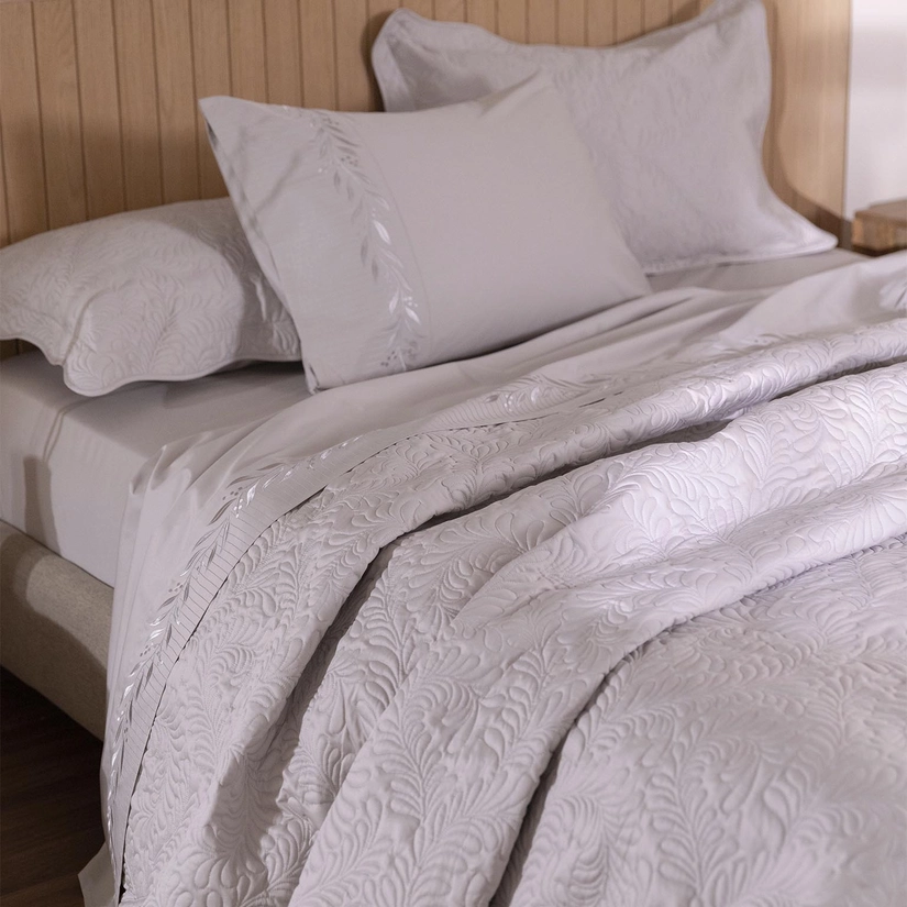 Kit Cama Bordado Essenza 7 peças