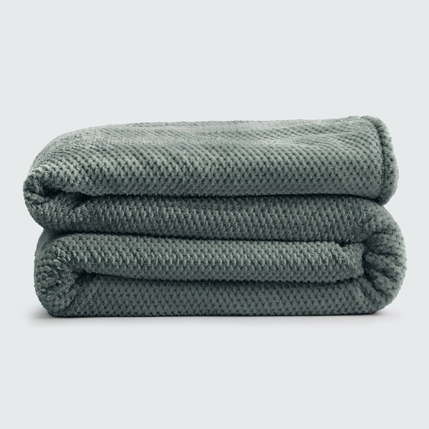 Manta Flannel Efeito Favo One for All