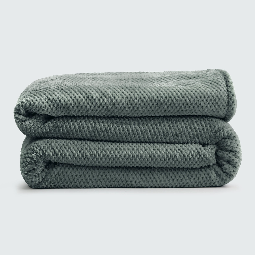 Manta Flannel Efeito Favo One for All