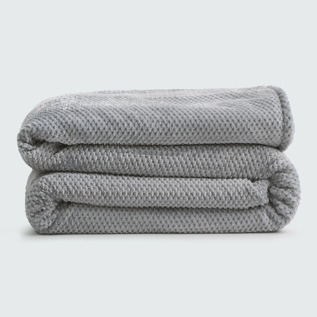 Manta Flannel Efeito Favo One for All