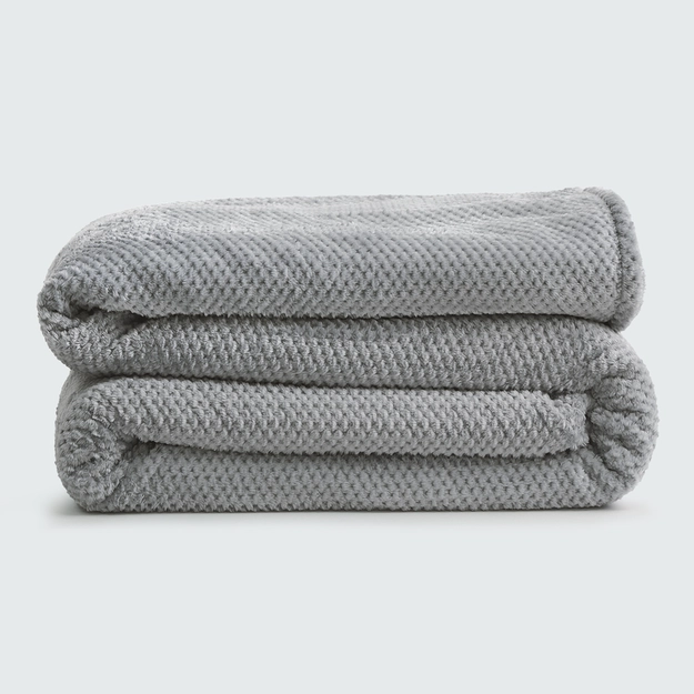 Manta Flannel Efeito Favo One for All